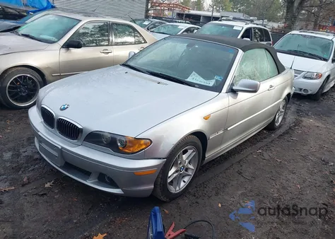 2004 BMW 325Ci z USA, uszkodzony, nr VIN WBABW33404PL30612